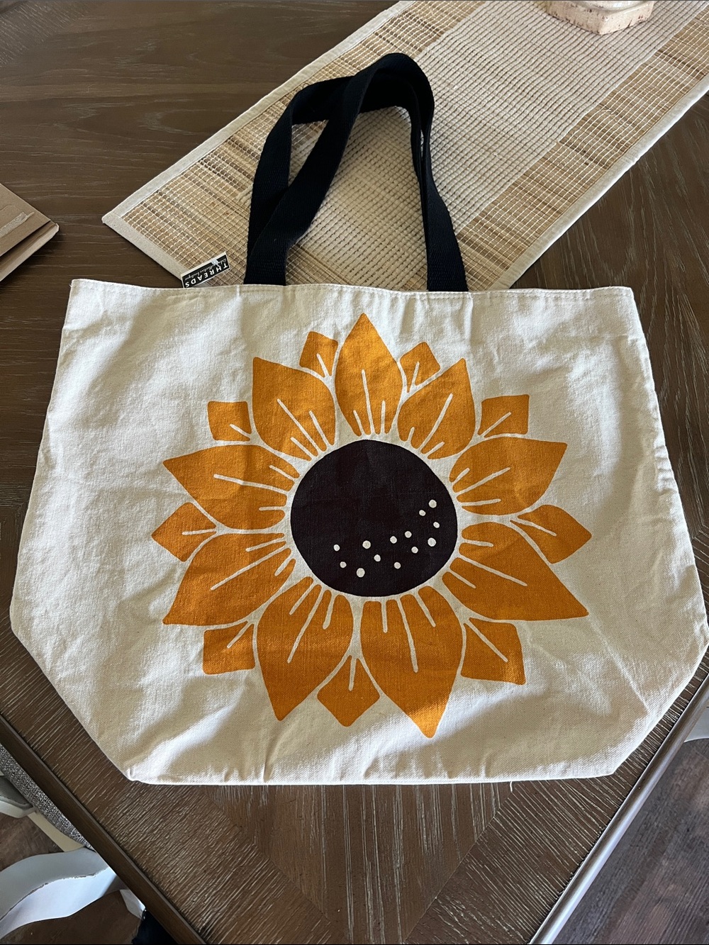 Sunflower Tote Canvas Bag